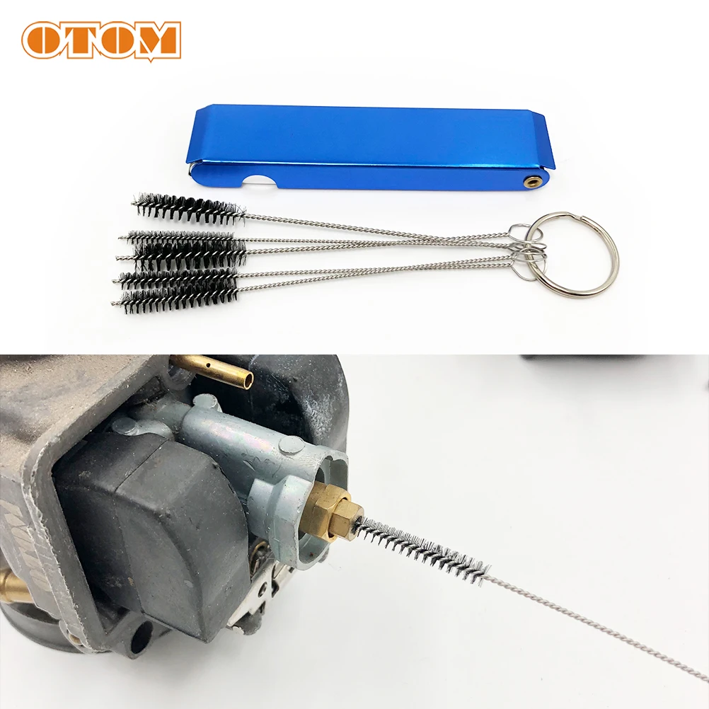 Motorcycle Carburetor Cleaning Tool Clean Needle With Brush Remove For HONDA KTM HUSQVARNA YAMAHA KAWASAKI SUZUKI AVANTIS GR8