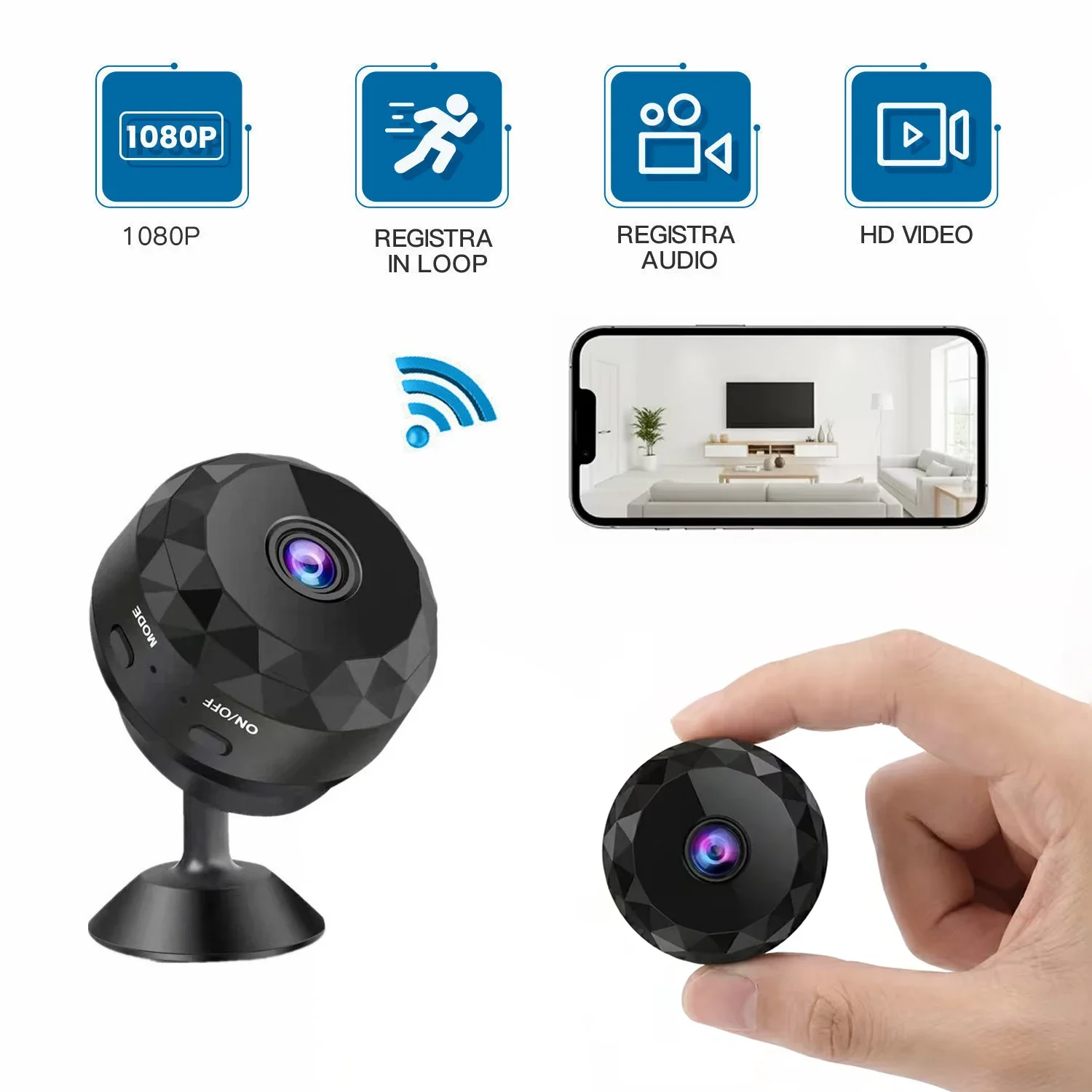 A9 1080P HD Mini Kamera Wifi B – Smart Home Outdoor recenzja i cena