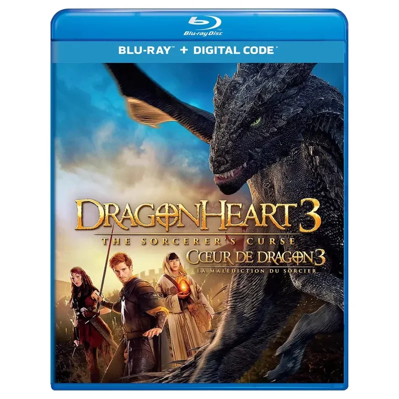 BD Blu-ray American Science Fiction Movie Heart of the Dragon 12345 5-Disc High Definition Box Set