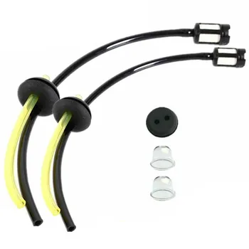 연료 필터 파이프 연료 호스 씰 브러시 커터 헤지, 스트리머 트리머 브러시 커터, 고무 그로밋 씰 프라이머 전구, 2 세트