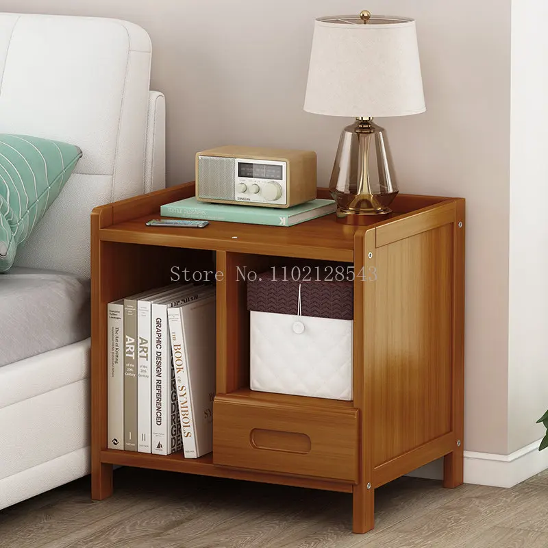 Modern Nightstands Wooden Night Stands For Bedroom Simple Bedside Table Bedside Cabinet Storage Narrow Mini Bedroom Furniture