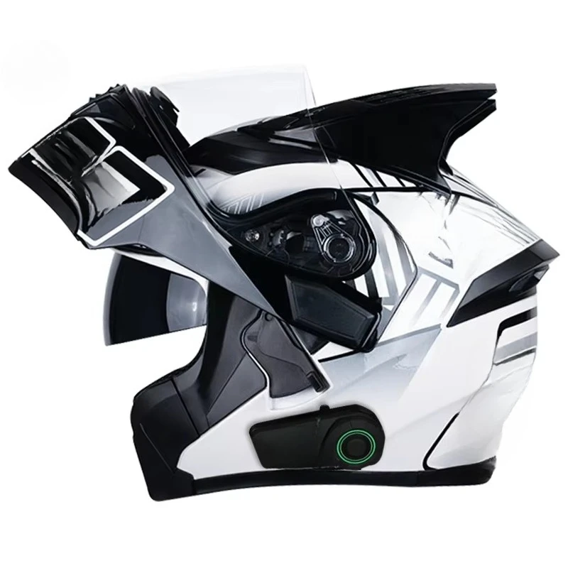 Multi‑Color Flip‑Up Modular ABS Motorcycle Helmet All‑Season For Motocross Street Riding