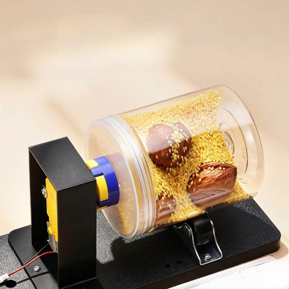 USB Electric Roller Polisher Rotary For Tumbler Bead Polishing Machine Adjustable Speeds For Jewelry Stone Metal Craft Tool