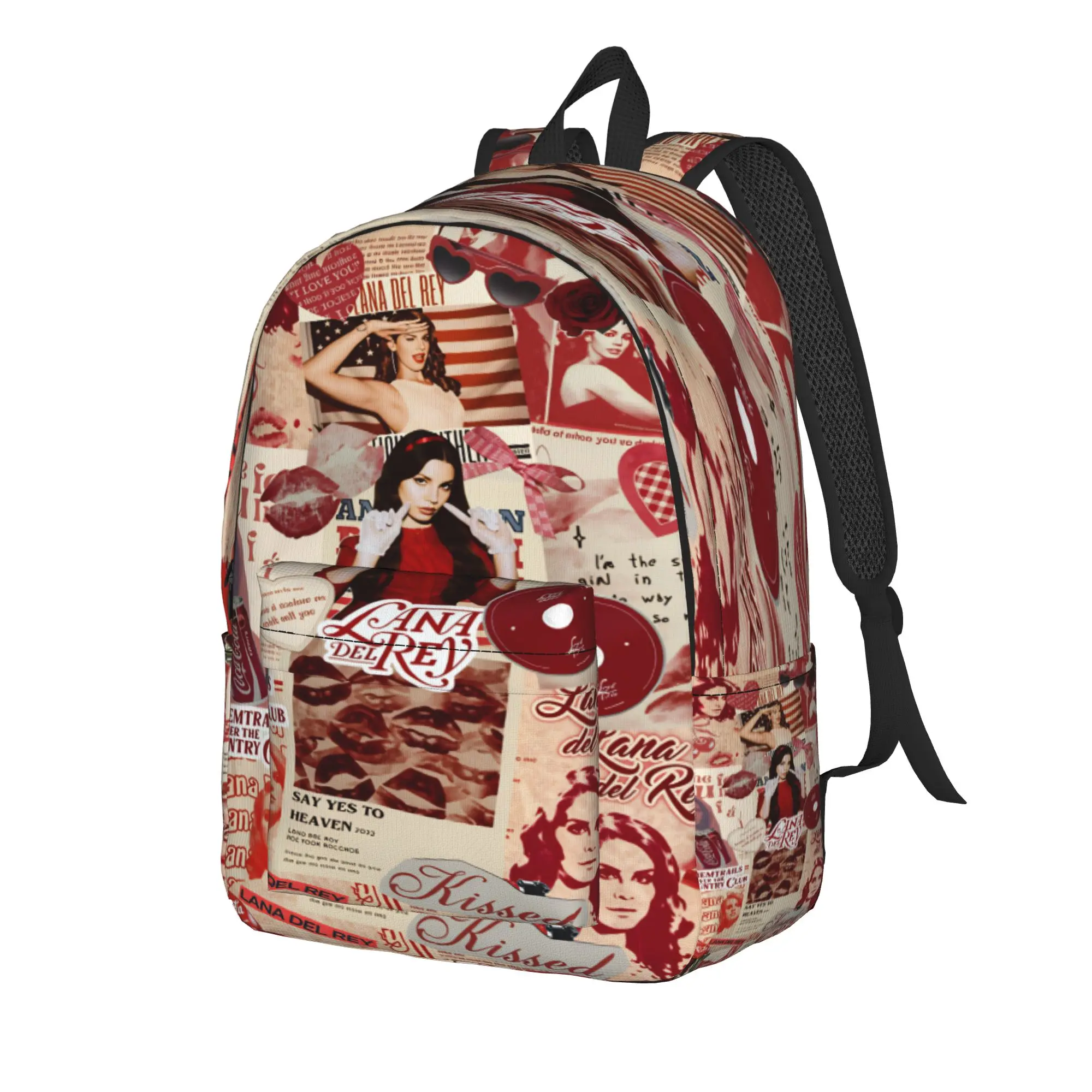 Lana Del Rey Singer Lizzy Grant  Backpack  Workout Backpacks Women Design Breathable School Bags Aesthetic Rucksack