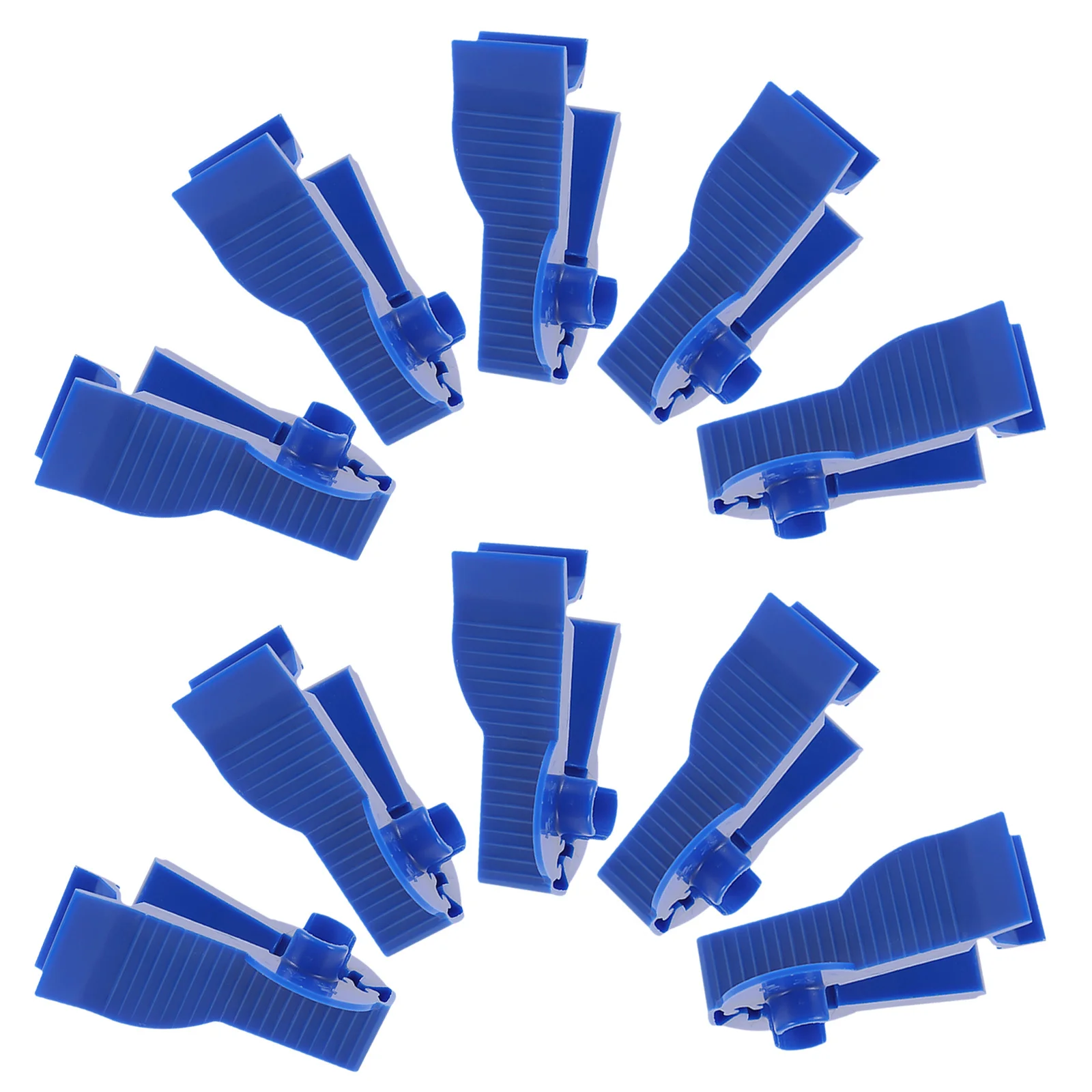 10Pcs Peritoneal Dialysis Clips High-Quality Reusable Tubing Clamps for Peritoneal Accessory Fluid Exchange Safe Smooth Design