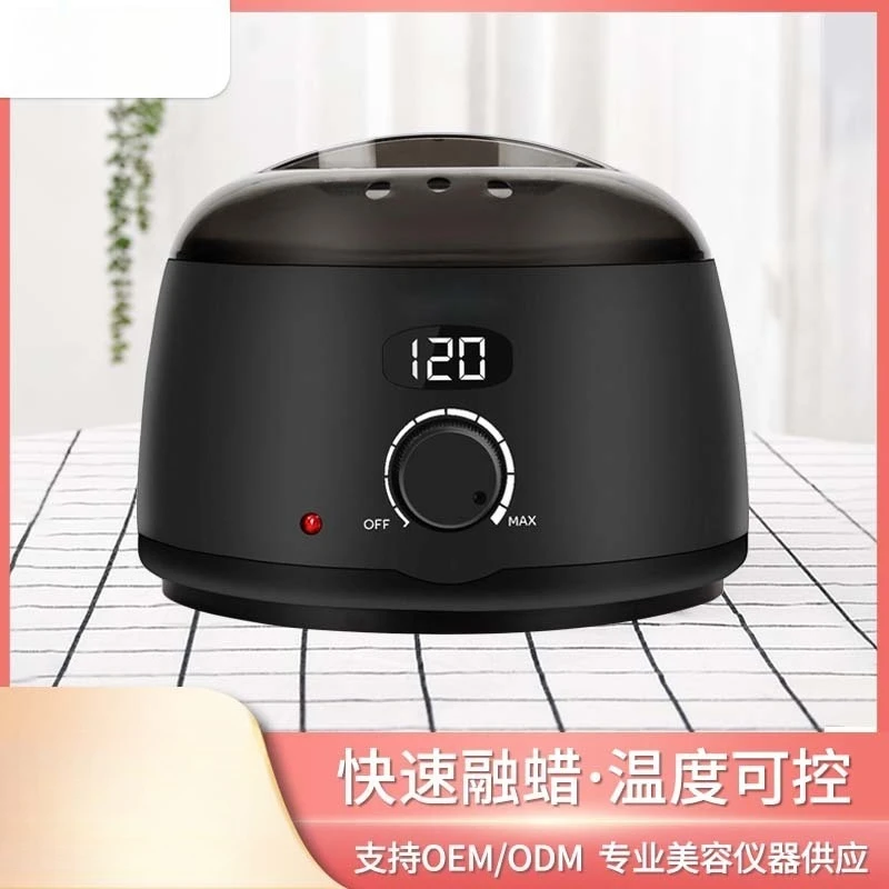 Adjustable Temperature Wax Melter Digital Display Mini Heating Pot For Hair Removal Wax Beans Paraffin Wax Therapy Machine