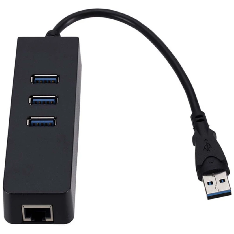 

USB 3.0 Gigabit Ethernet адаптер с 3 портами USB к Rj45 Lan сетевая карта для Mac Desktop