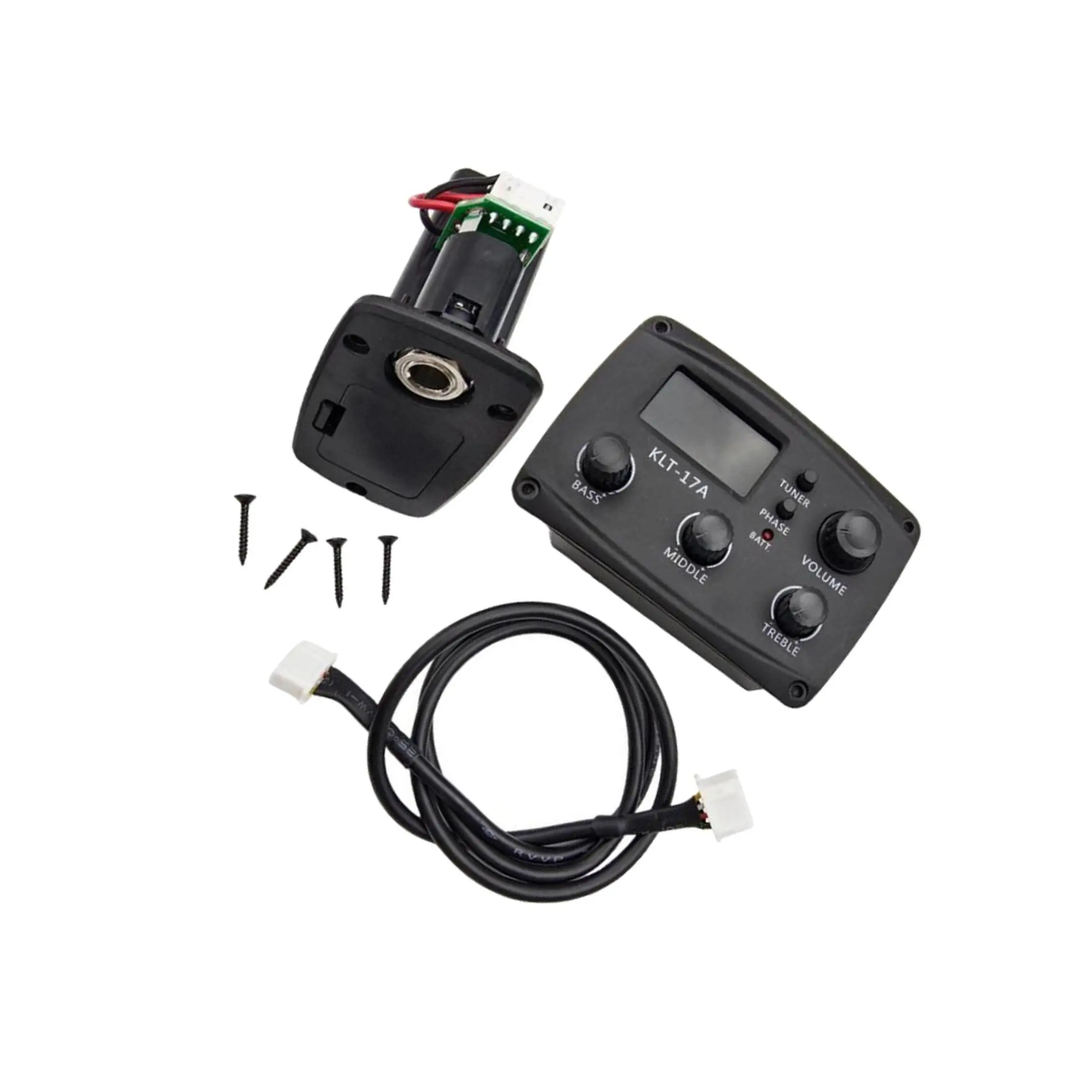 

Гитарный эквалайзер, звукосниматель, тюнер, регулируемый регулятор громкости и тона с металлическим АБС-пластиком, прочные особенности