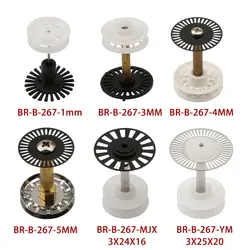 Embroidery Machine Parts 1.2MM 1.5MM 3MM 4MM 5MM Line Thread Alarm Detection Round Bottom Wheel