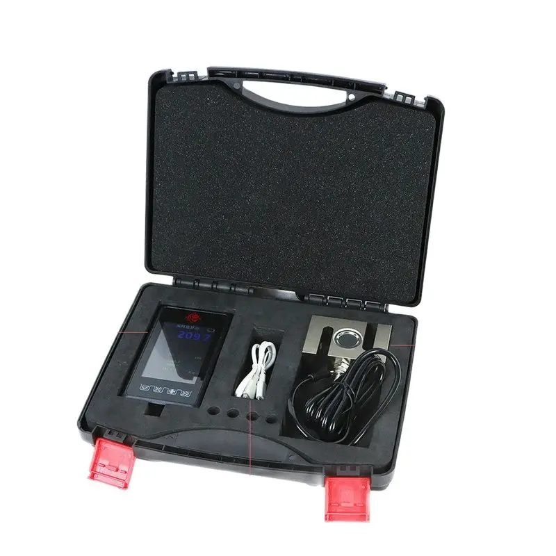 Dinamometro portatile portatile LC920-B Display digitale Grado industriale Velocità di acquisizione elevata 2000HZ Cella di carico esterna di tipo S