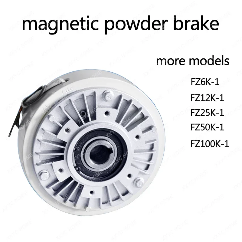 0.6~20kg Magnetic Powder Brake Hollow Shaft FZ50K-1 Core Magnetic Powder Clutch Tension Control