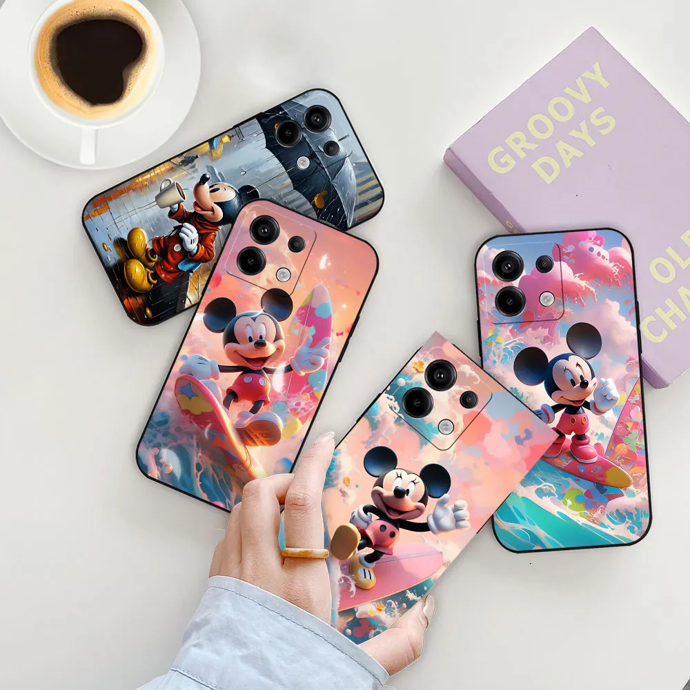 Disney Mickey Mouse Anime Phone Case For Oneplus 6 7 7T 8 8T 9R NORD 2 3 ACE 2V CE 2 CE 2 LITE 5G Soft Silicone Case Funda