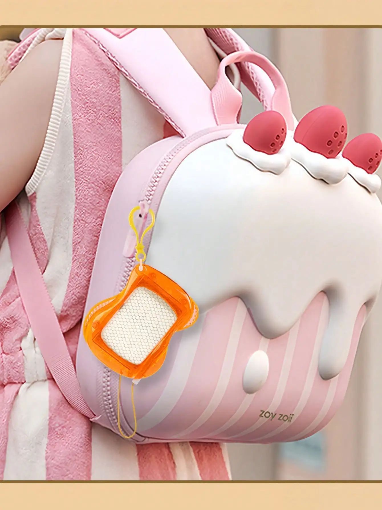 Mini prancheta magnética, caderno para mochila e chaveiro, prancheta apagável para esboço doodle, presentes perfeitos para aniversário e festas, presentes de dia dos namorados, [Cor e estilo são aleatórios]