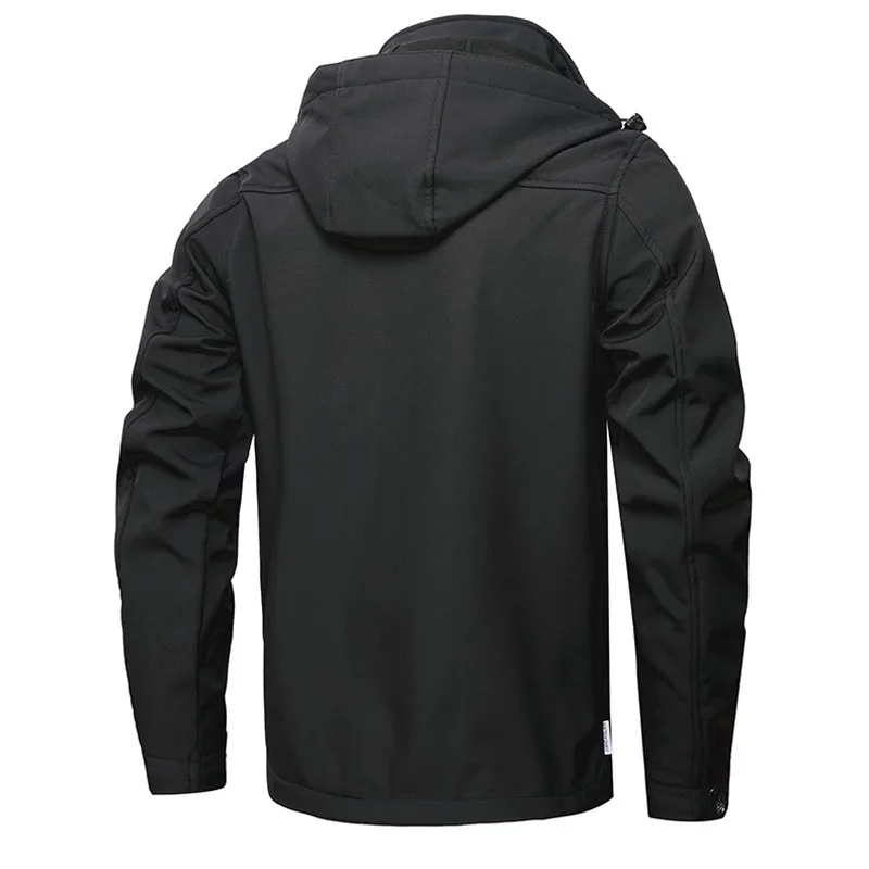 Kurtka trekkingowa Mundur Wełniany Garnitur Roboczy Zimowy Męski Wodoodporny Kurtka Spodnie Odzież Robocza Ochronna Ciepła Kamuflaż Outdoor