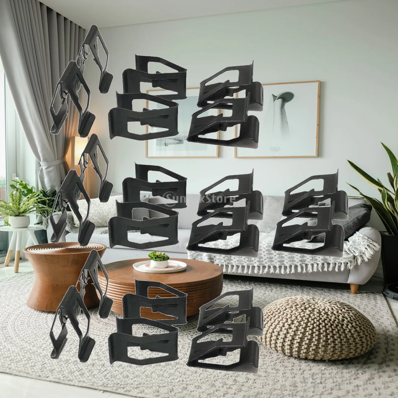 20Pcs Car Centre Console Fixed Clips Replacement Utility High Reliability Car Accessories Professional Interior Decoration