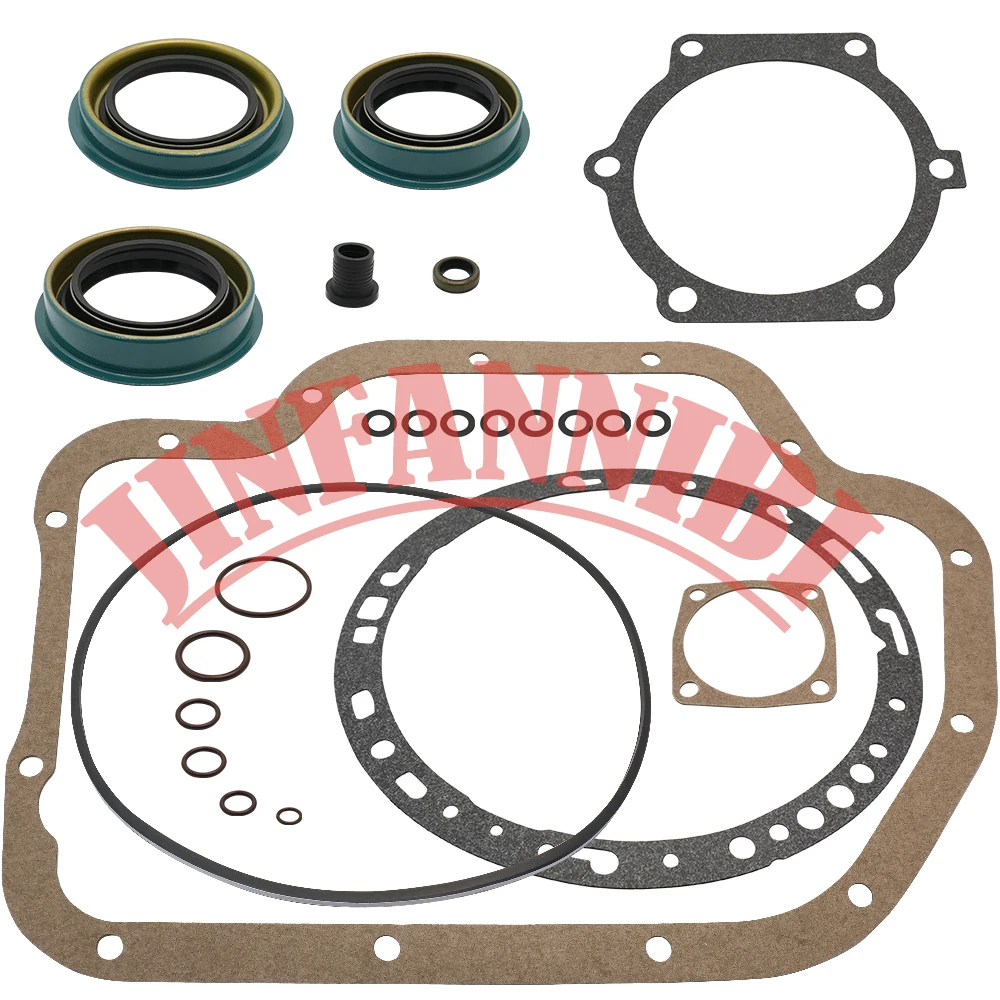 400 TH400 3L80 TH475 External Seal Up Reseal Kit 1964-On With Fiber Pan Gasket