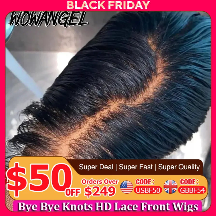 Perruque Lace Front Wig Naturelle Soyeuse, Cheveux Lisses, 13x6, 250%, 34 Pouces, Cuir oral elu Natu