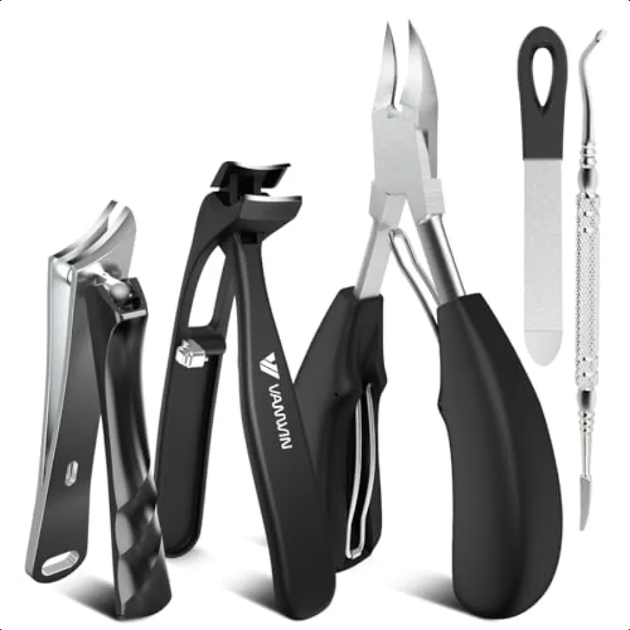 

Toenail Clippers for Seniors Thick Toenails Angled Head Toe Nail Clippers for Thick Nails for Men Heavy Duty Ingrown Toenail Cl