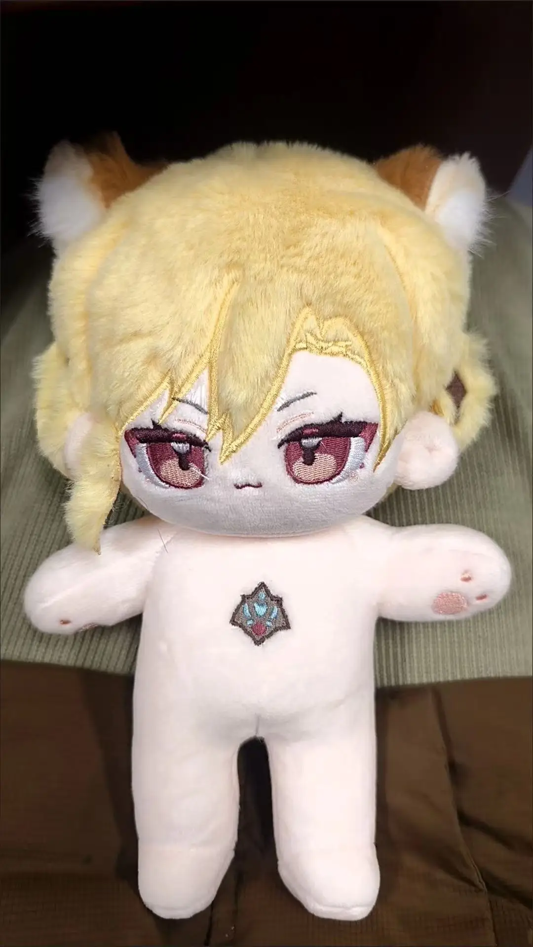 

Stuffed 20cm Anime Game Genshin Impact Kaveh Cartoon Plush Doll Toy COS Dress-up Children Adults Collectible Cotton Gifts