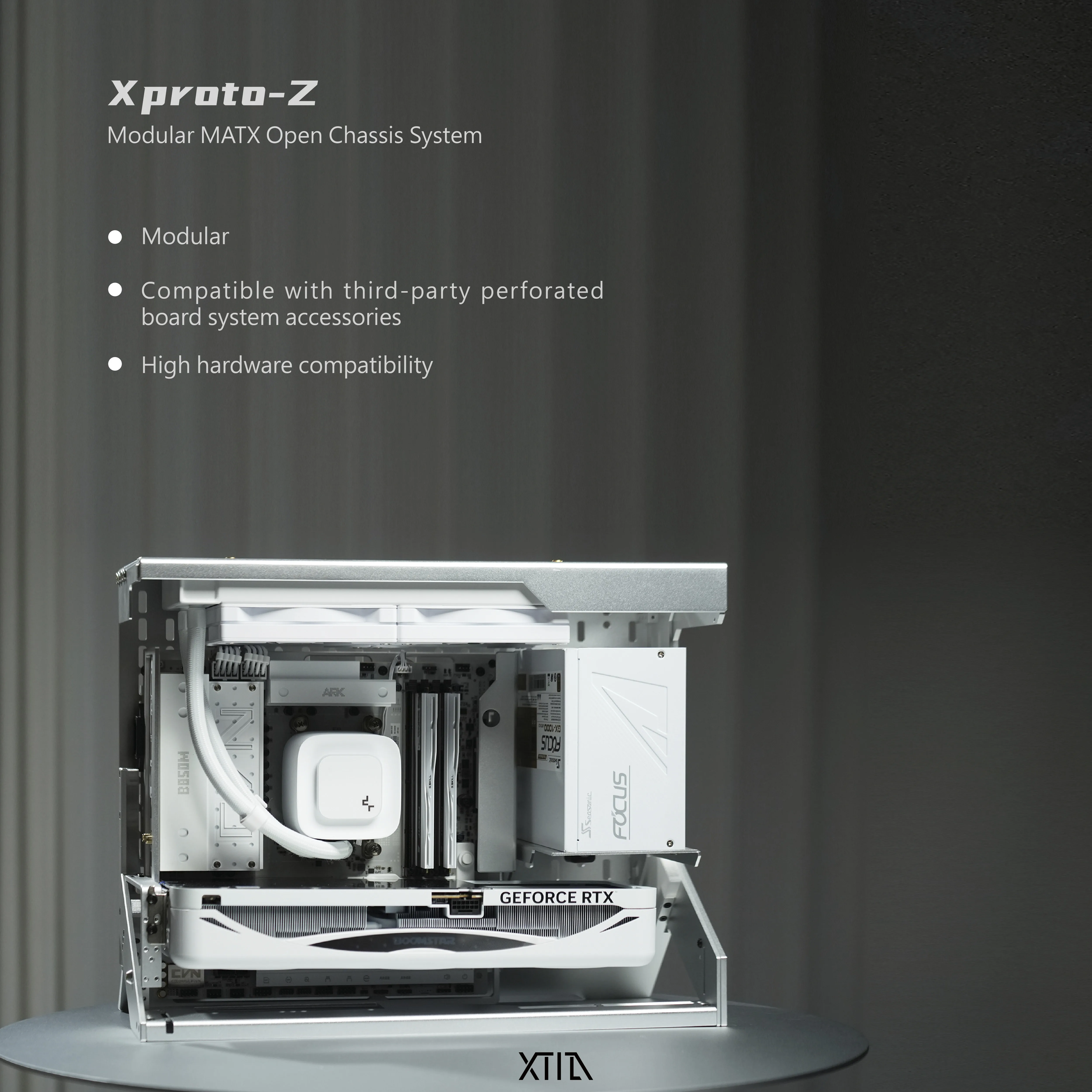 XTIA Xporot-Z MATX  Open Frame