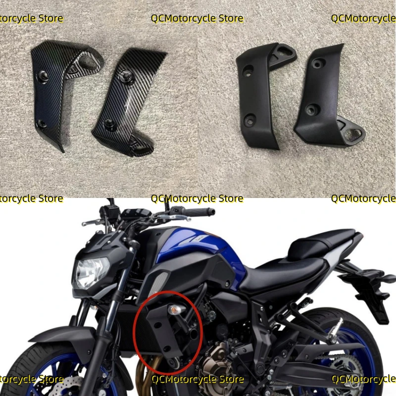 Обтекатель боковой панели радиатора мотоцикла подходит для Yamaha MT-07 MT 07 MT07 2018-2019-2020-2021