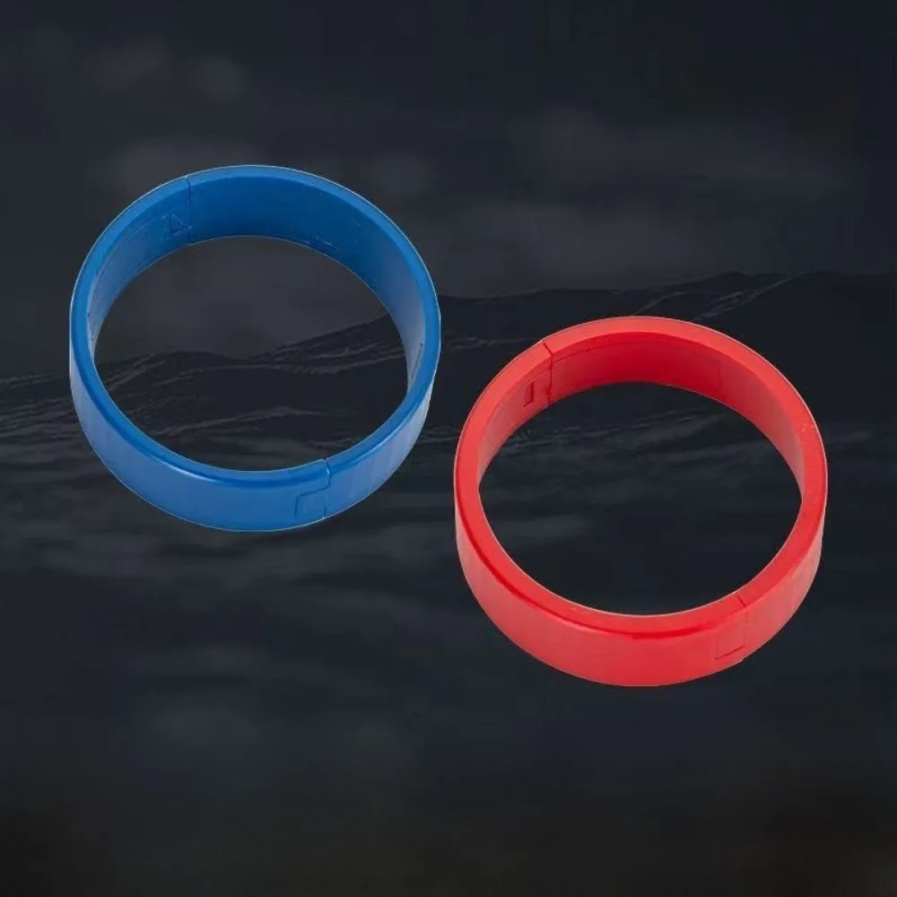 

ABS Plastic Shower Faucet Cover Circular Split Wall Flange Faucet Decorative Cover Adjustable Faucet Decor