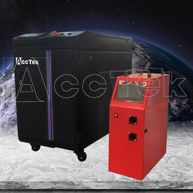 

Fiber Laser Welding Machine with Doule Wire Feeding Handheld Laser Welding Gun