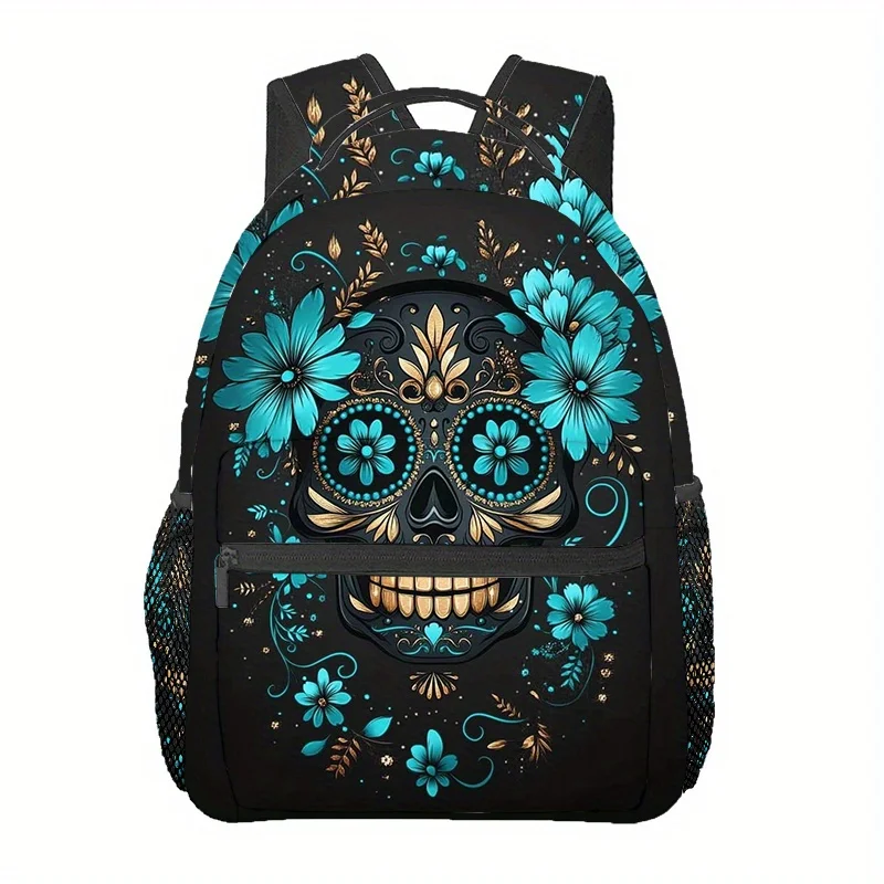 

Sugar Skull Backpacks Travel Hiking Backpacks Computer Backpacks Comfortable and Lightweight Suitable for Beach Yoga Travel