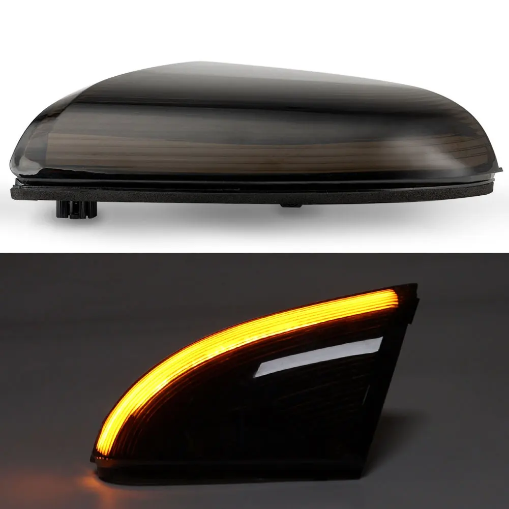 2PCS For Dodge Ram 1500 2500 2009-18 LED Side Rearview Mirror Dynamic Indicator Blinker Light Rear View Mirror Turn Signal Light