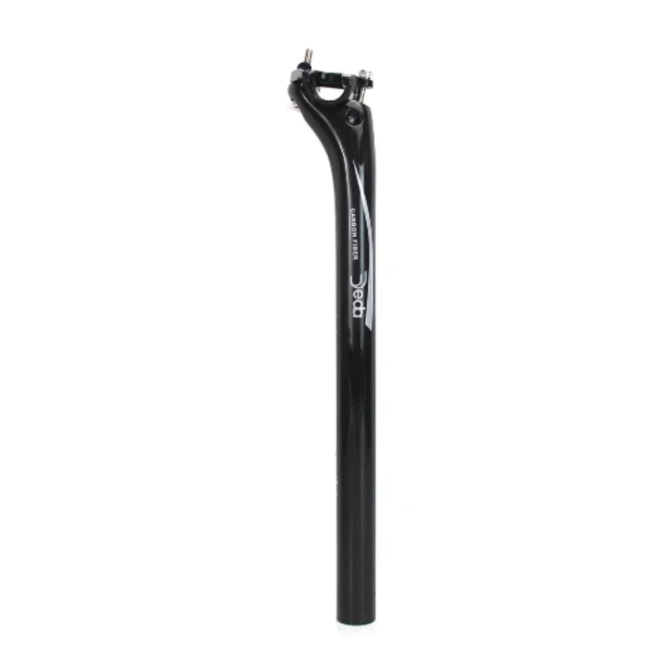 Deda-Full Carbon Fiber Bicycle Seatpost, 3K Glossy Seatposts,Mountain and Road Bike, 27.2mm, 30.8mm, 31.6mm, 350mm, 400mm