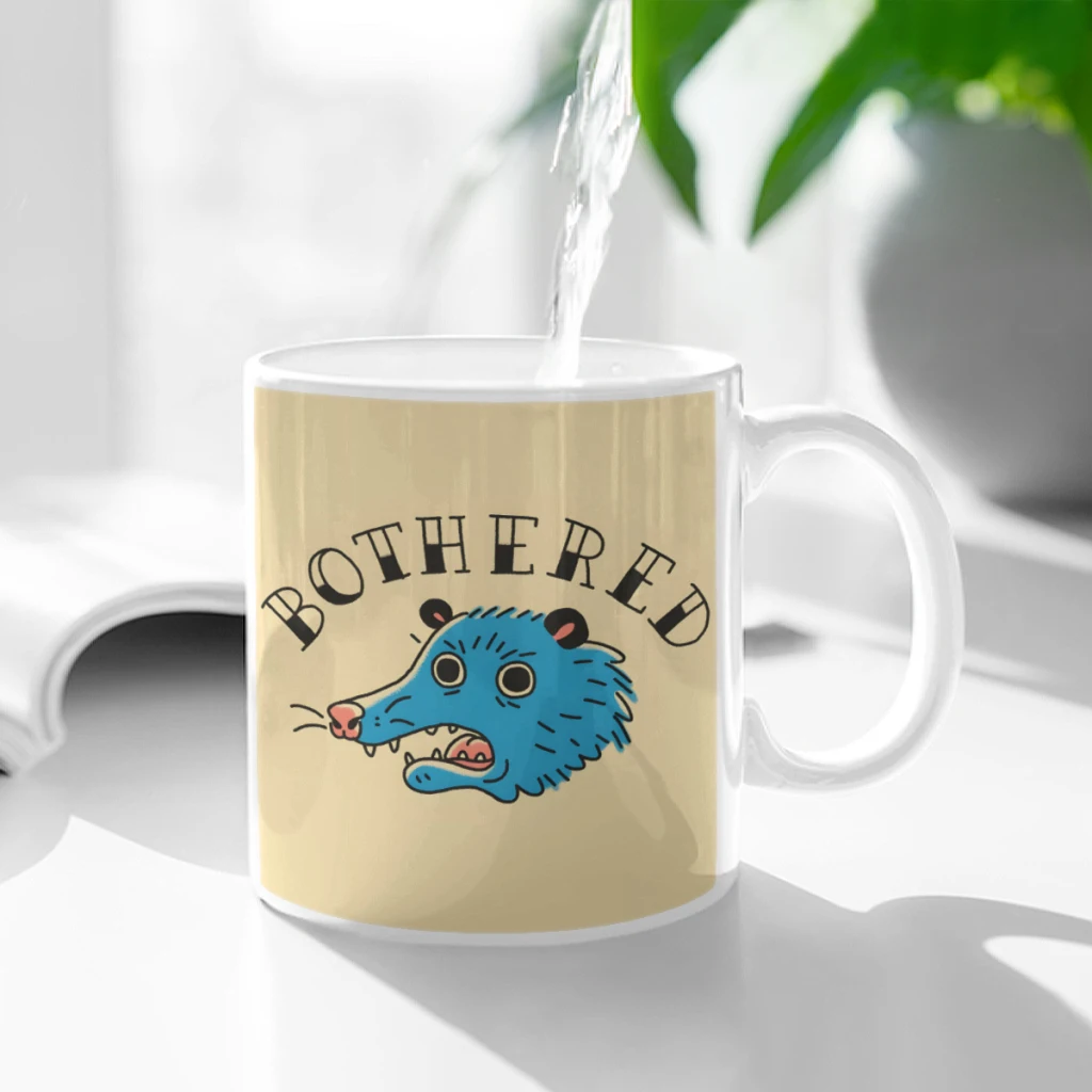 

Bothered Ceramic Cup Coffee Oatmeal Breakfast Cup Creative Personality Mug