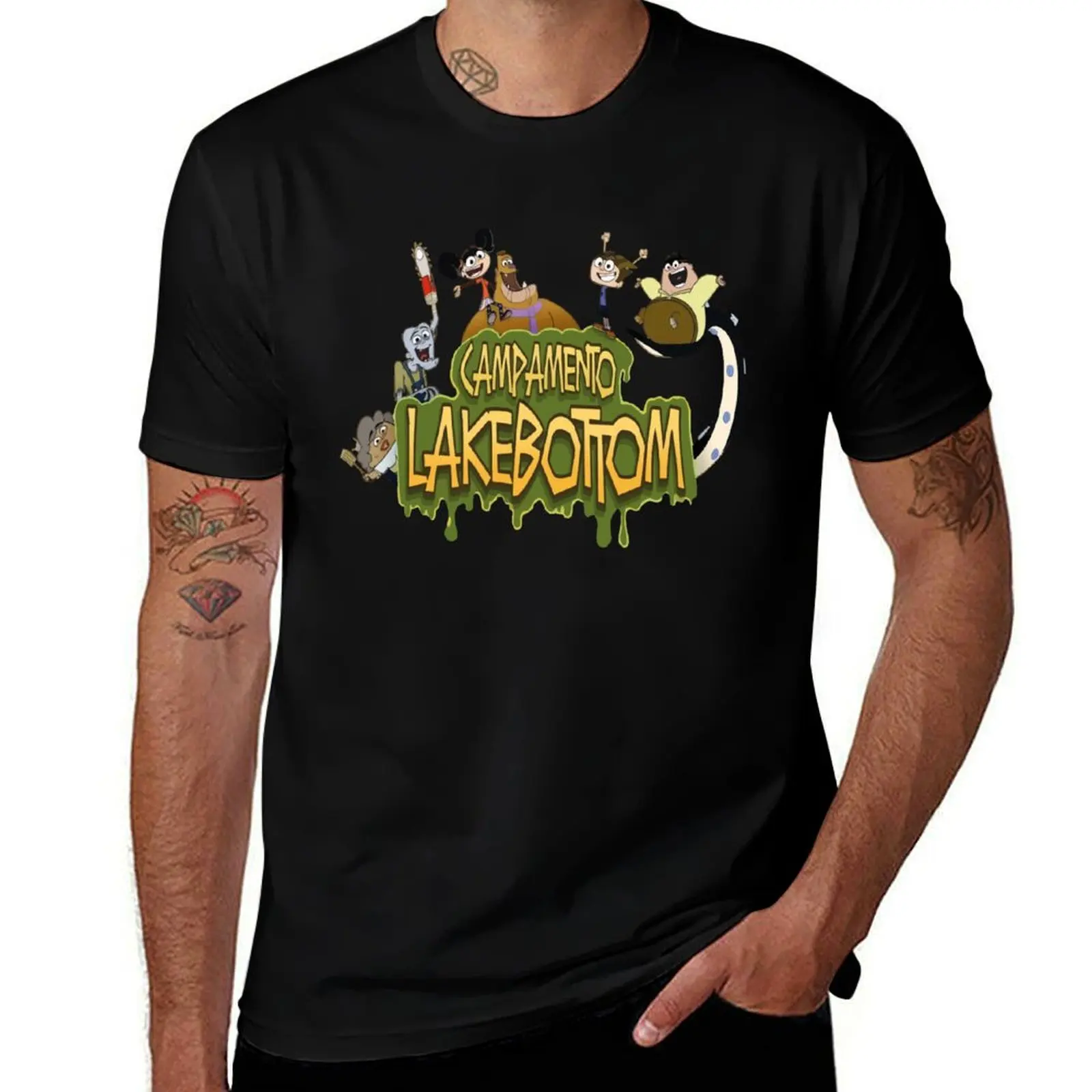 Camp lakebottom T-Shirt Work Wear Breathable Tee T-Shirt