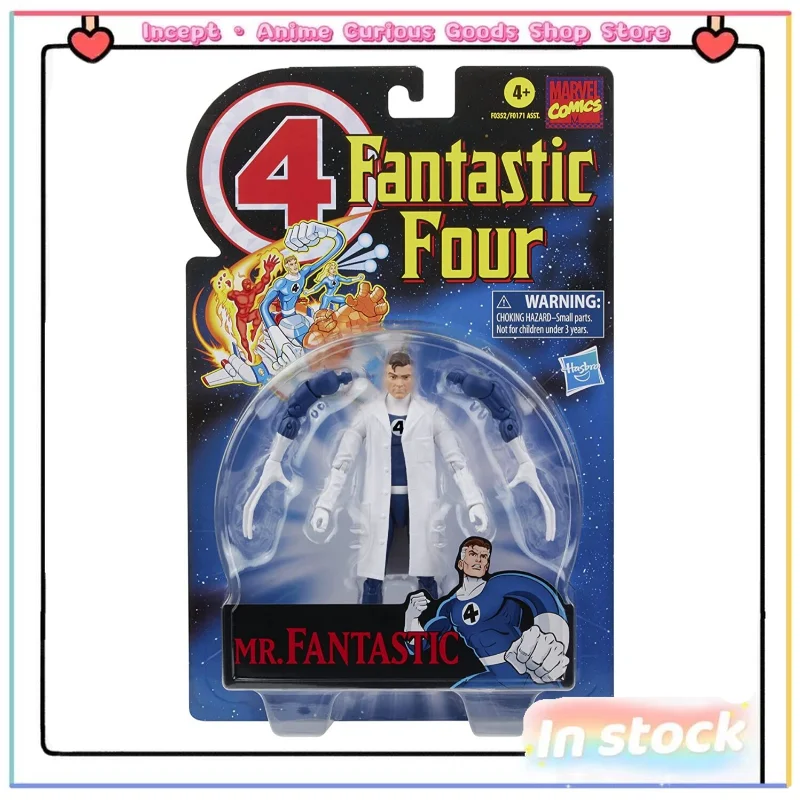 

InStock Marvel Legends MarvelLegends Magical Retro 6-inch Action Figure Model Figure Mr. Fantastic Fan Favorite Collectible Gift