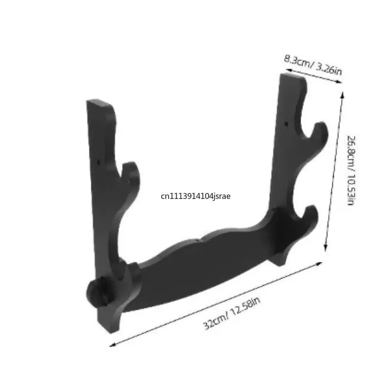 Wall‑Mounted Wood Flute Display Stand Multi‑Instrument Wall Storage Holder Wind Instrument Display Rack Music Room Accessories