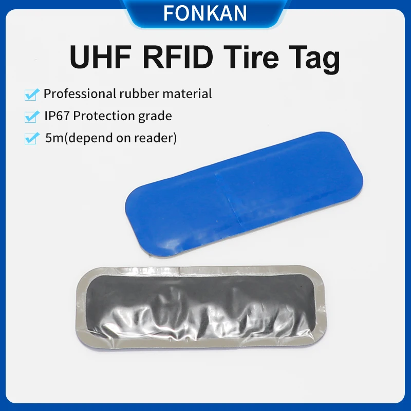 Tracking Identification Passive Rubber UHF RFID Tire Tag for Vehicle Management