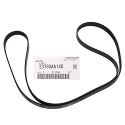 Brand New Engine Serpentine V Belt 23780AA140 For 2015-2019 Subaru Legacy Outback 2.5L