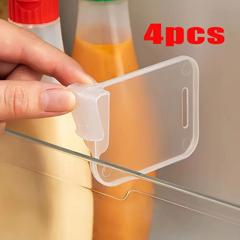 4-24pcs Multi-functional Refrigerator Side Door Organizer Dividers - for Customized Space Management