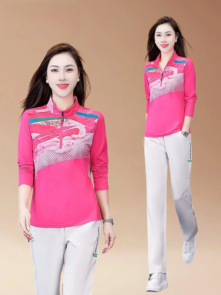 TUCANO Qui Dry-Conjunto de ropa deportiva informal para mujer, traje largo de dos piezas, primavera y otoño, nuevo Sle para mujeres de mediana edad