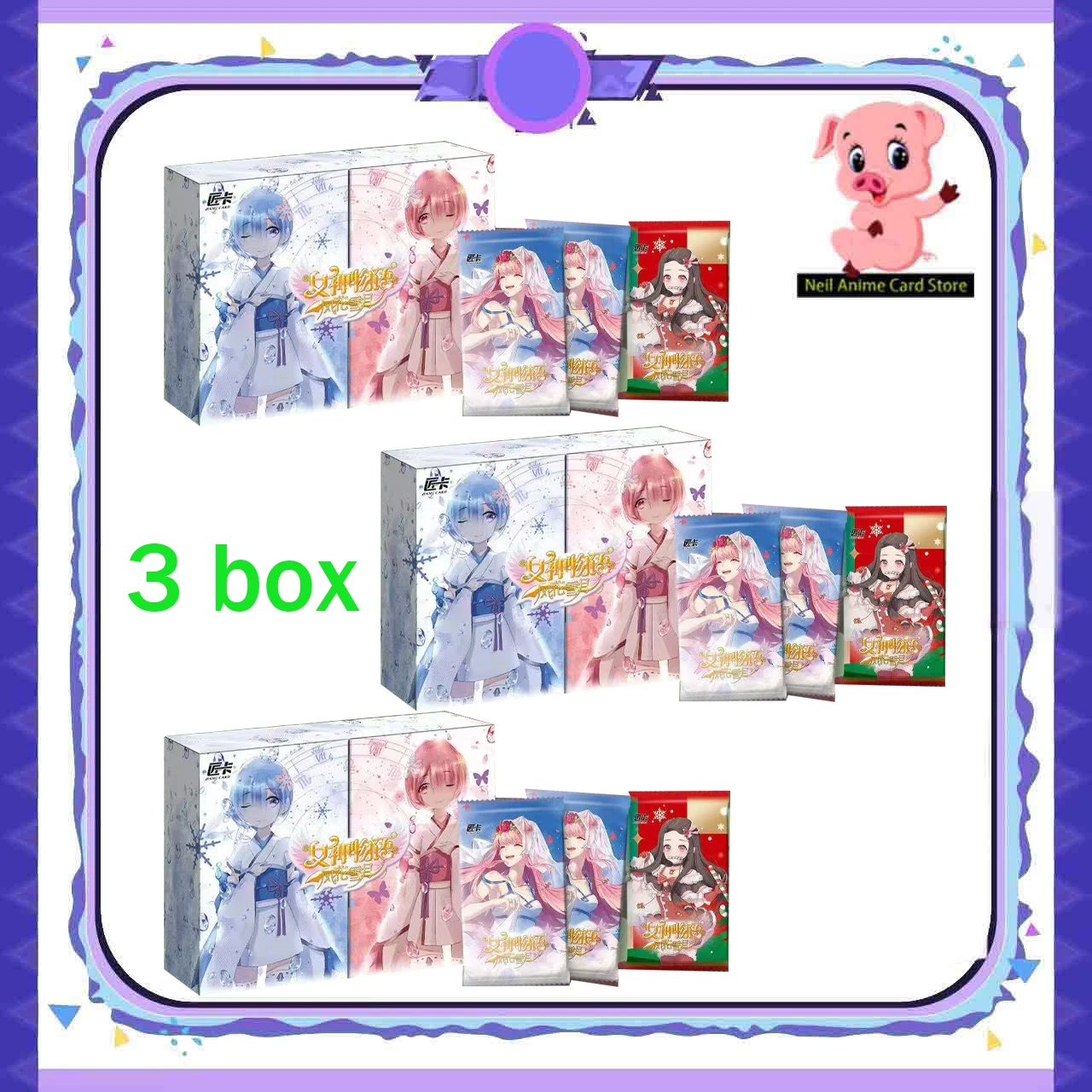 

wholesale small Frogs Goddess Story waifu Collection Card Anime goddess full set Rare Toys Collection Children's toy Gifts