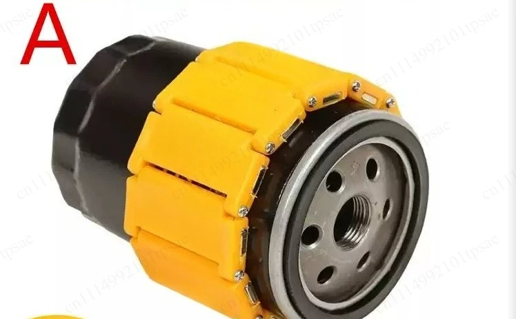 Engine oil filter magnet - High temperature thermostat and noise reducer with strong magnetic protection (universal type)