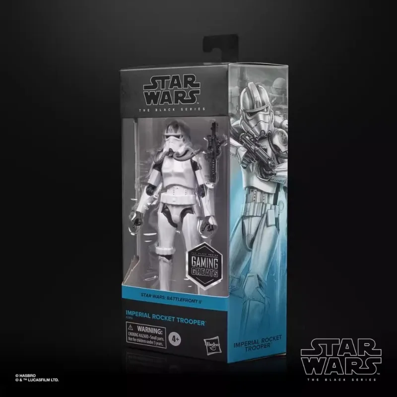 Hasbro-Star Wars Imperial Rocket Trooper Modelo Brinquedos, Action Figure Anime, Coleção Presentes de Natal Genuíno