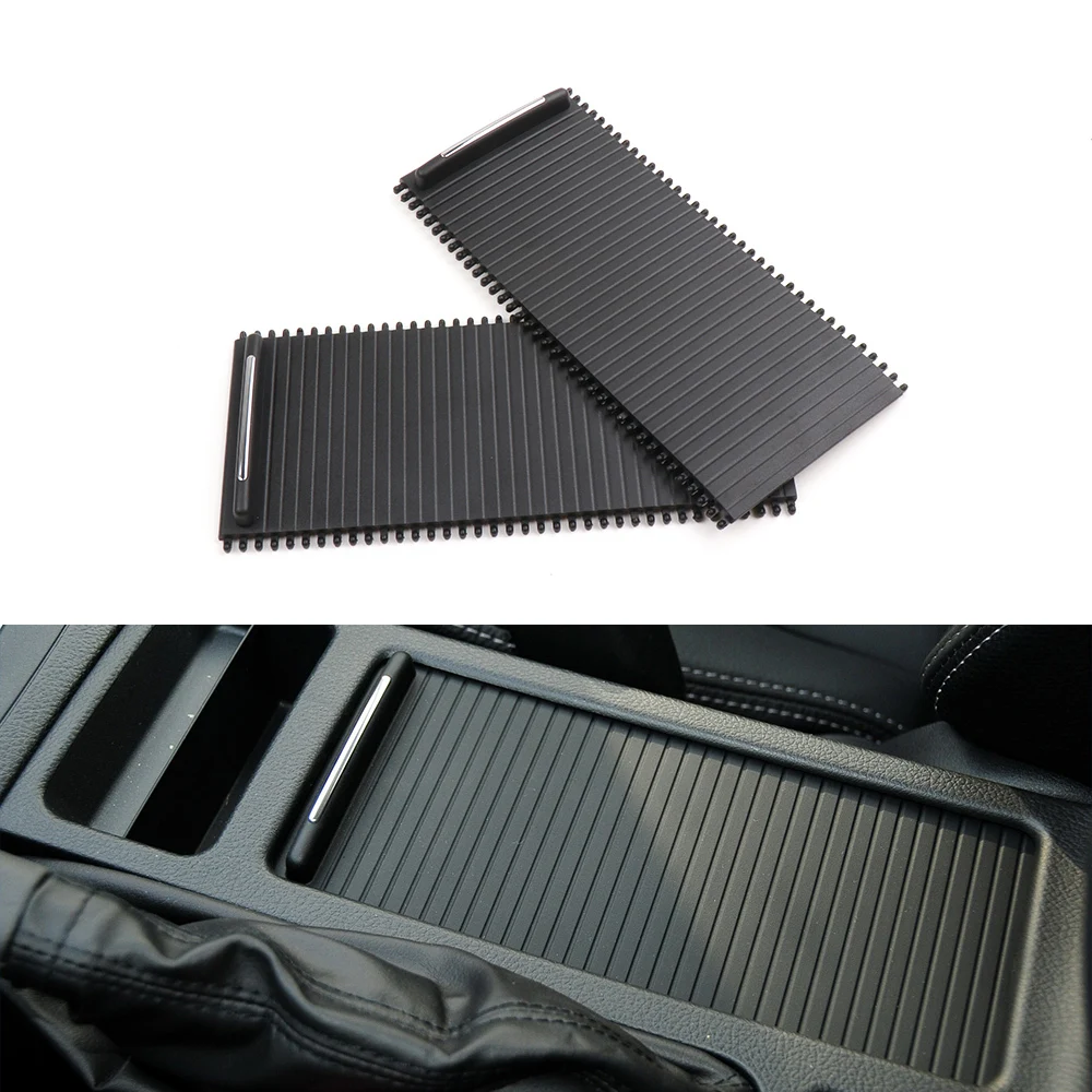 Car Accessories Center Console Slide Roller Cup Holder Blind Cover 66155AG100JC Replacement for SUBARU Impreza WRX XV Legacy - view 3