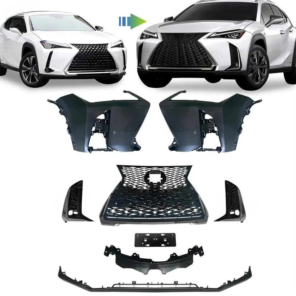 

XDS Best Selling Plastic Front Bumper Grill For UX 2019+ Bodykit Upgrade To F- Sport Style Front Face Assembly
