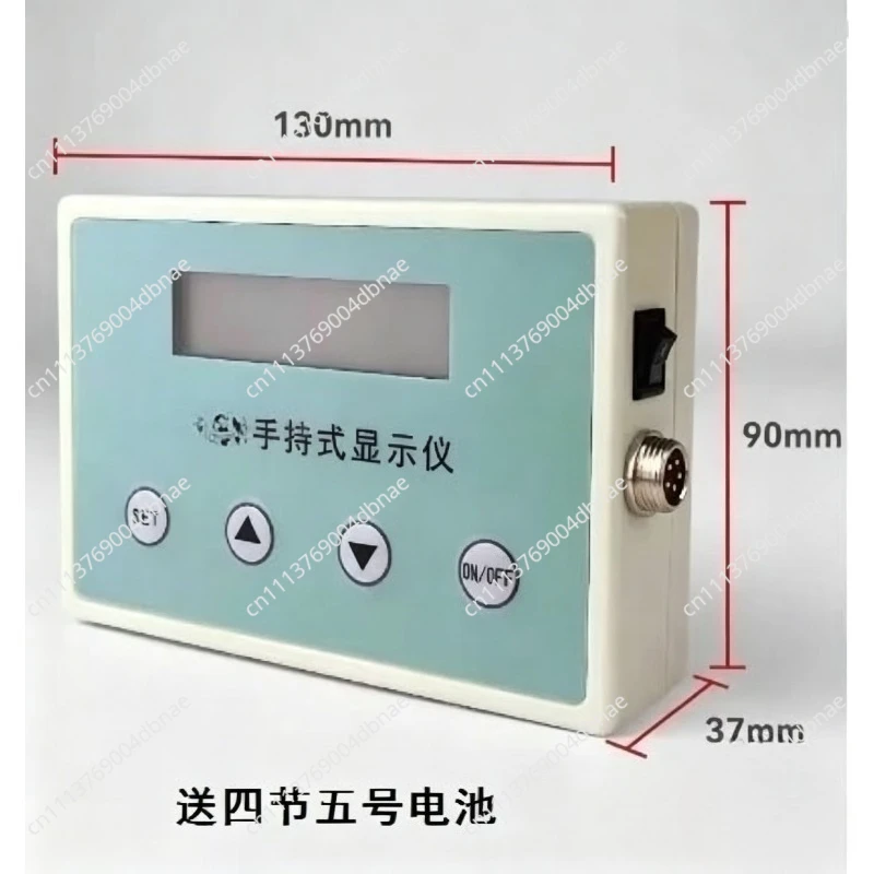 Industrial Grade Handheld Force Gauge Digital Display Tester Portable Force Measuring Instrument with Meter Box