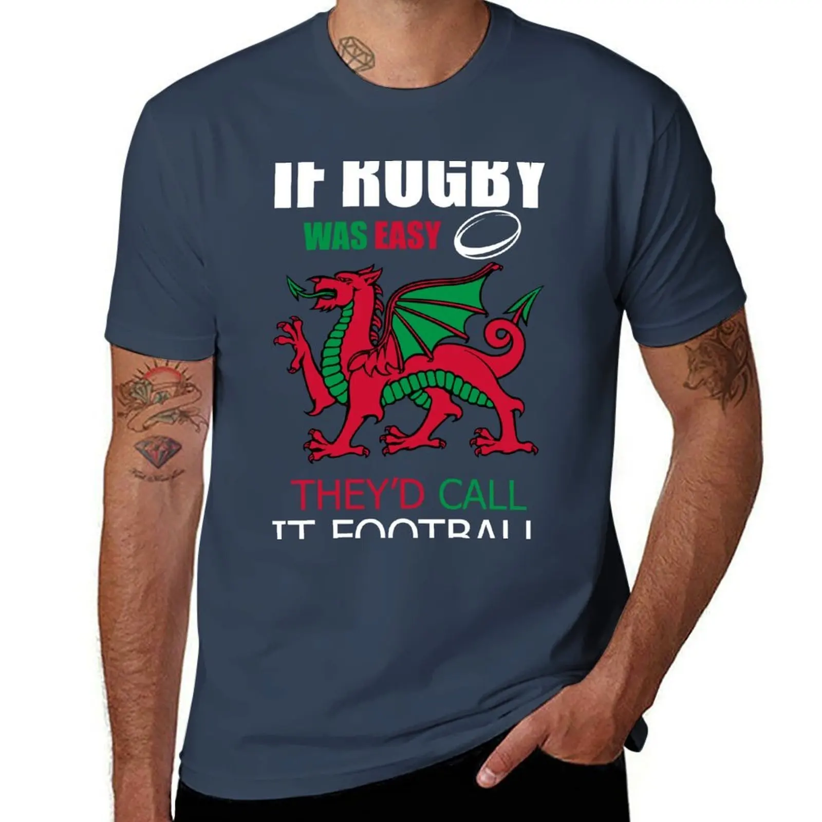 

funny rugby rugby wales life T-Shirt Plus Size Lightweight Top
