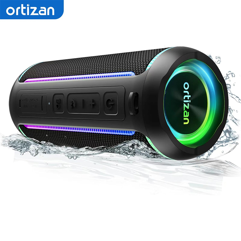  Ortizan X30 Portable Bluetooth Speakers Bass Boost 40W Powerful Wireless IPX7 Waterproof Speaker with 6600mAh Battery USB/TF/AUX 
