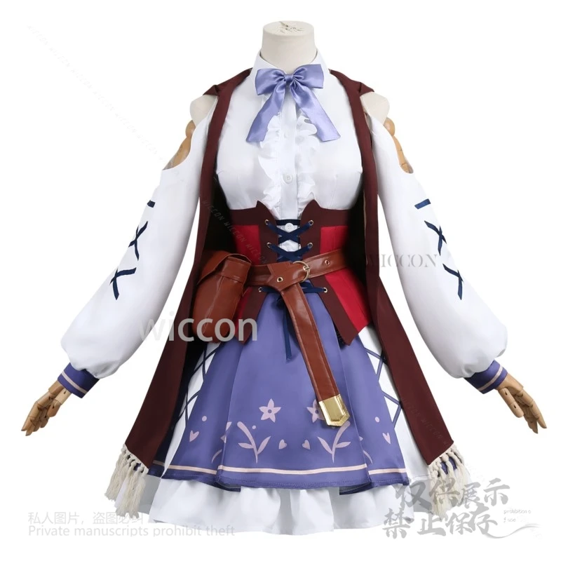 أزياء جميلة ديربي أنيمي MatikanetannHauser التأثيرية أزياء الفوزة لوليتا فستان شعر مستعار ذيل الهالوين لعب الأدوار حسب الطلب