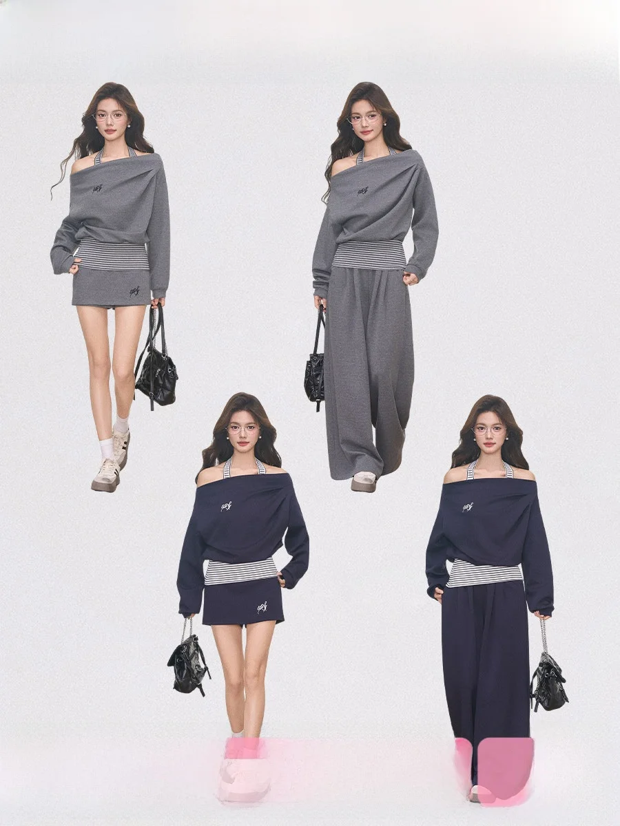 

Новинка: Женский трикотажный повседневный спортивный комплект Westayone из двух предметов – дышащий, средней плотности, с длинным рукавом, цельный костюм