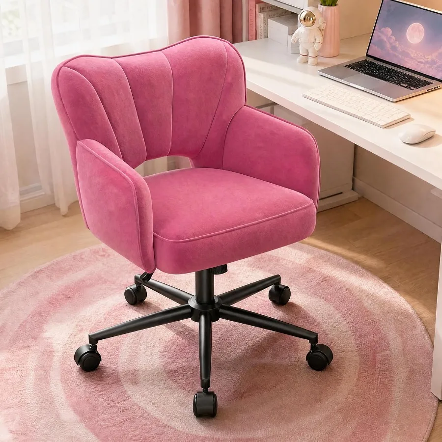 Desk Chair with Shell Back 360 Swivel Wheels