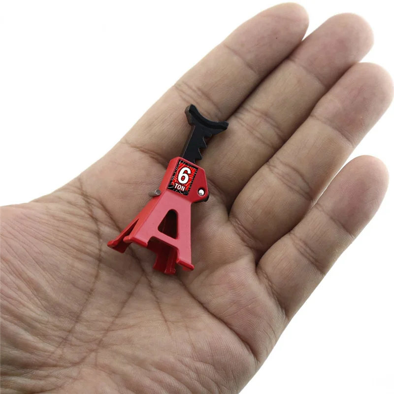 حامل رافعة حماية لسيارة تحكم عن بعد ، رفع لعبة تغيير الإطار ، رف زوج ، أسود ، محول ، ياقة ، SCX24 ، FCX24